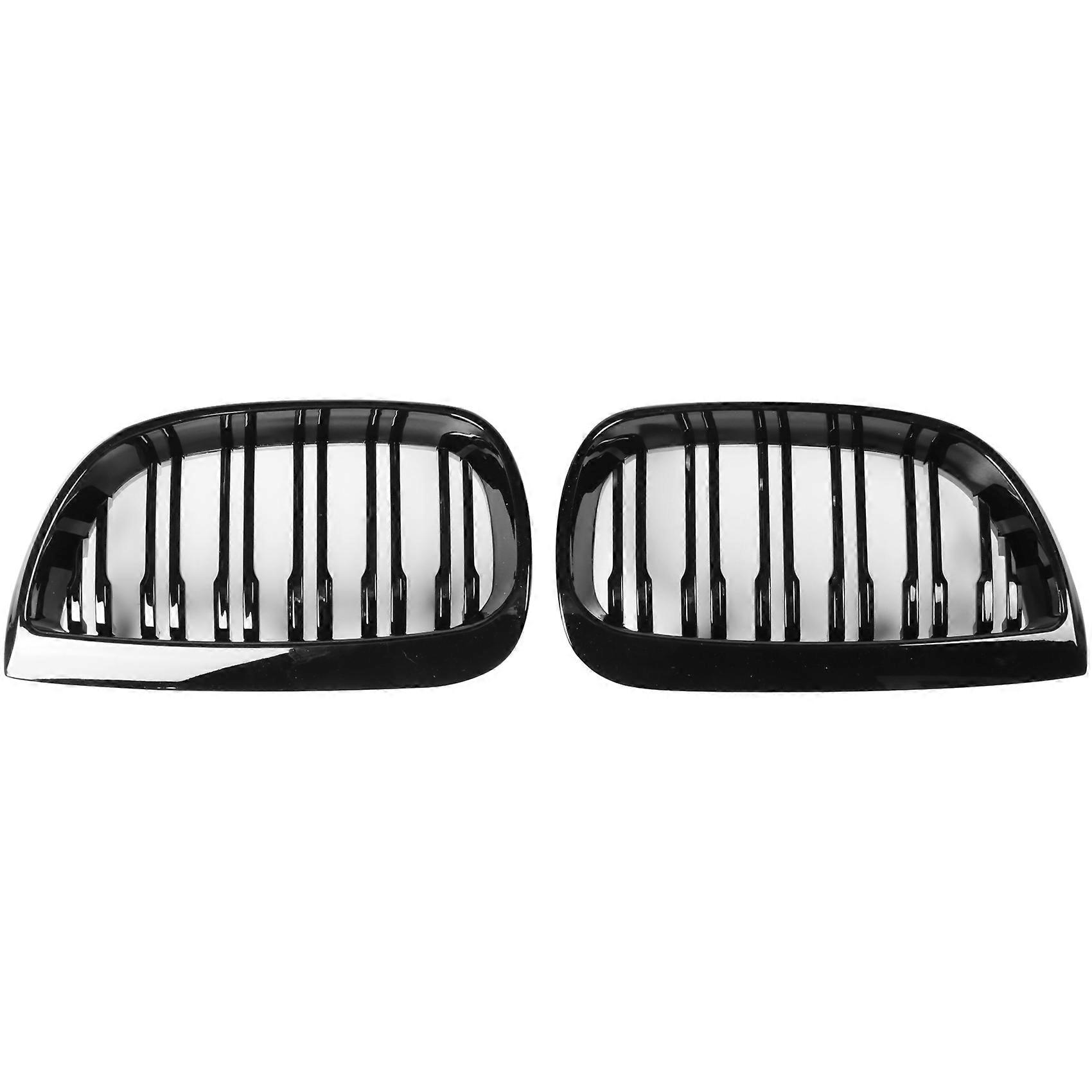Front-dual-line-grill, Ersatz Für E81, E87, E88, 1er-serie 2004–2007, Schwarzglänzend