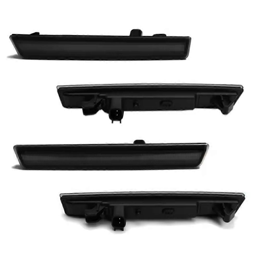 Für Dodge Challenger 2015–2022, Led-seitenmarkierungsleuchte, Bernsteinfarben, Vorne, Rot, Hinten, Seitlicher Kotflügelreflektor
