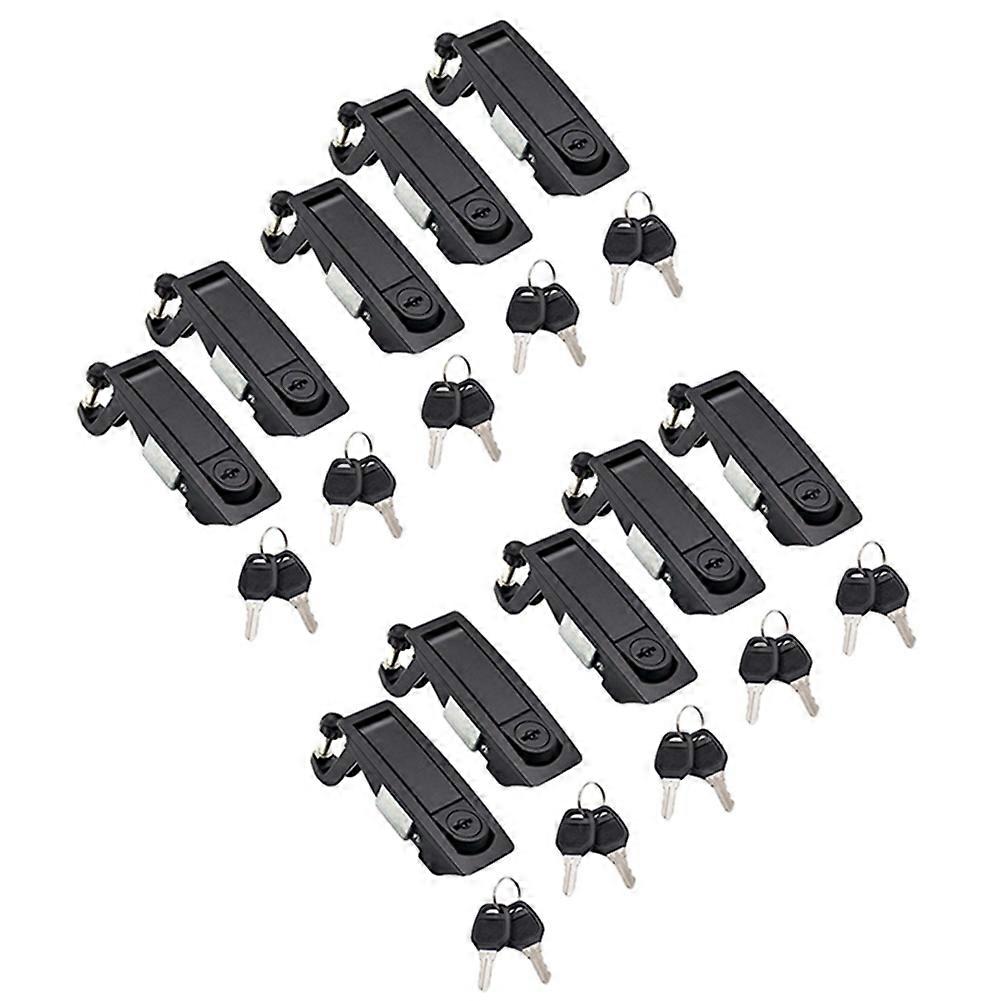 10pcs Kompressionsriegel Flush Lever Latch Lock Für Auto Rv Tür Handschloss Verstellbare Hebelriegel T