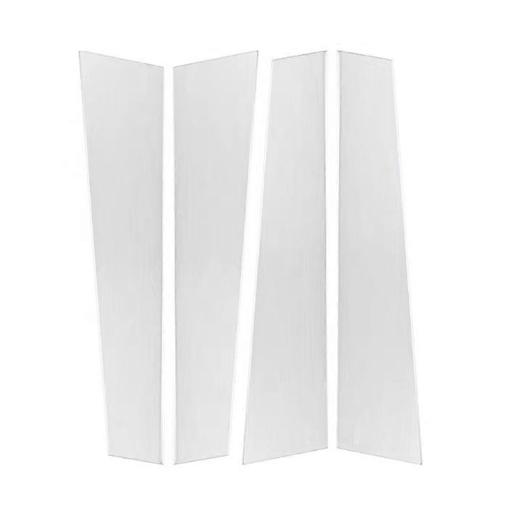 4pcs Auto Fenster B Säule Streifen Aufkleber Für Gls Klasse 2016-2023 Center Post Chrom Aluminium Trim Pa