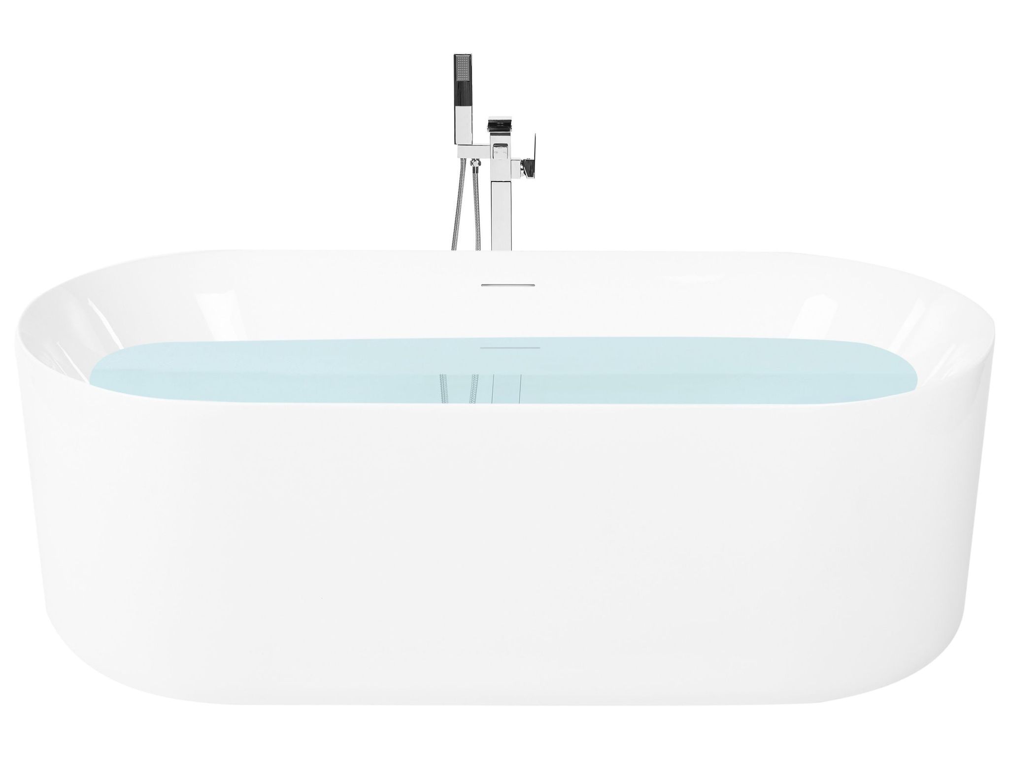 Freistehende Badewanne Ipias 169 X 81 Cm Weiß