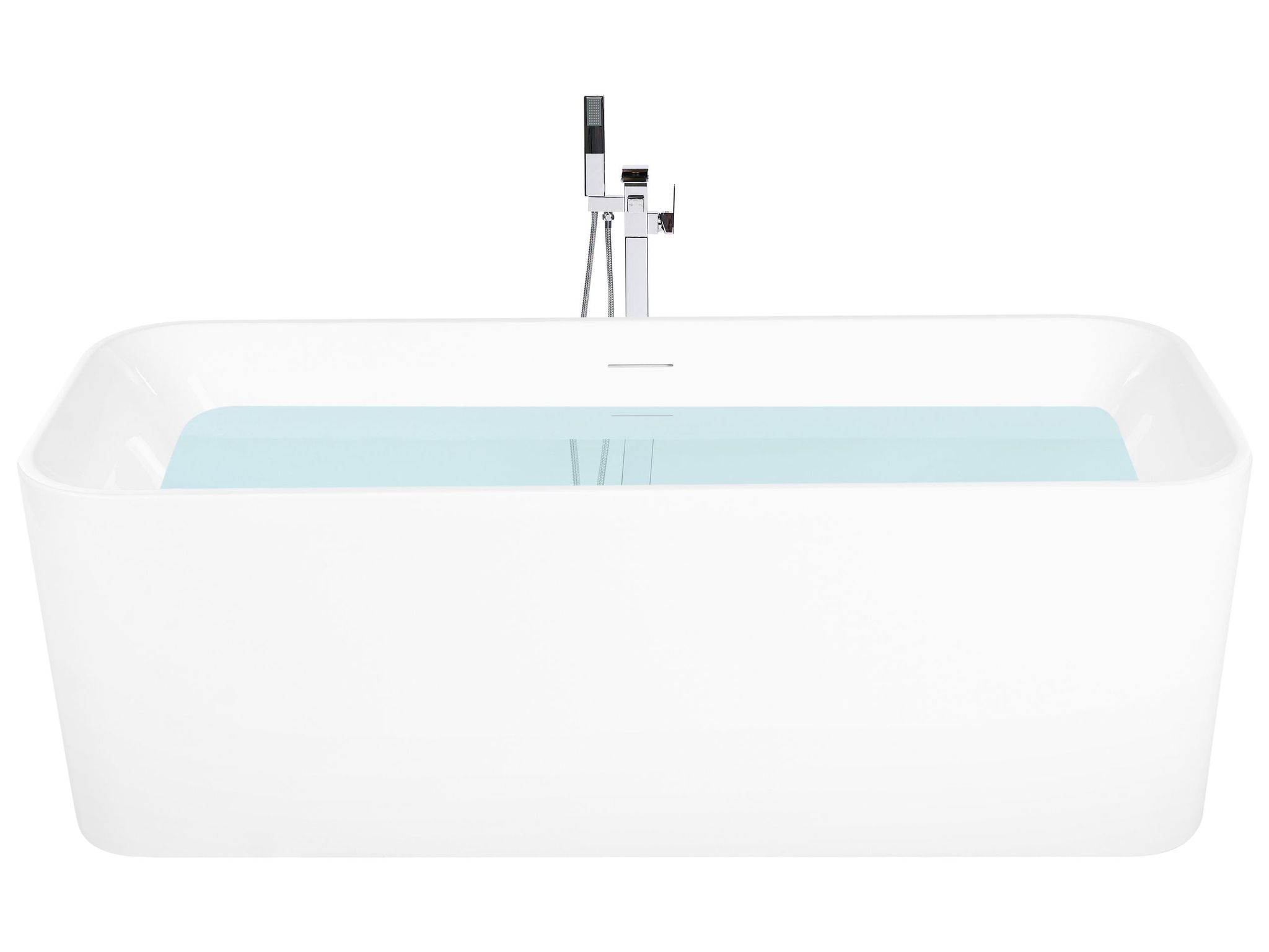 Freistehende Badewanne Yata 170 X 70 Cm Weiß