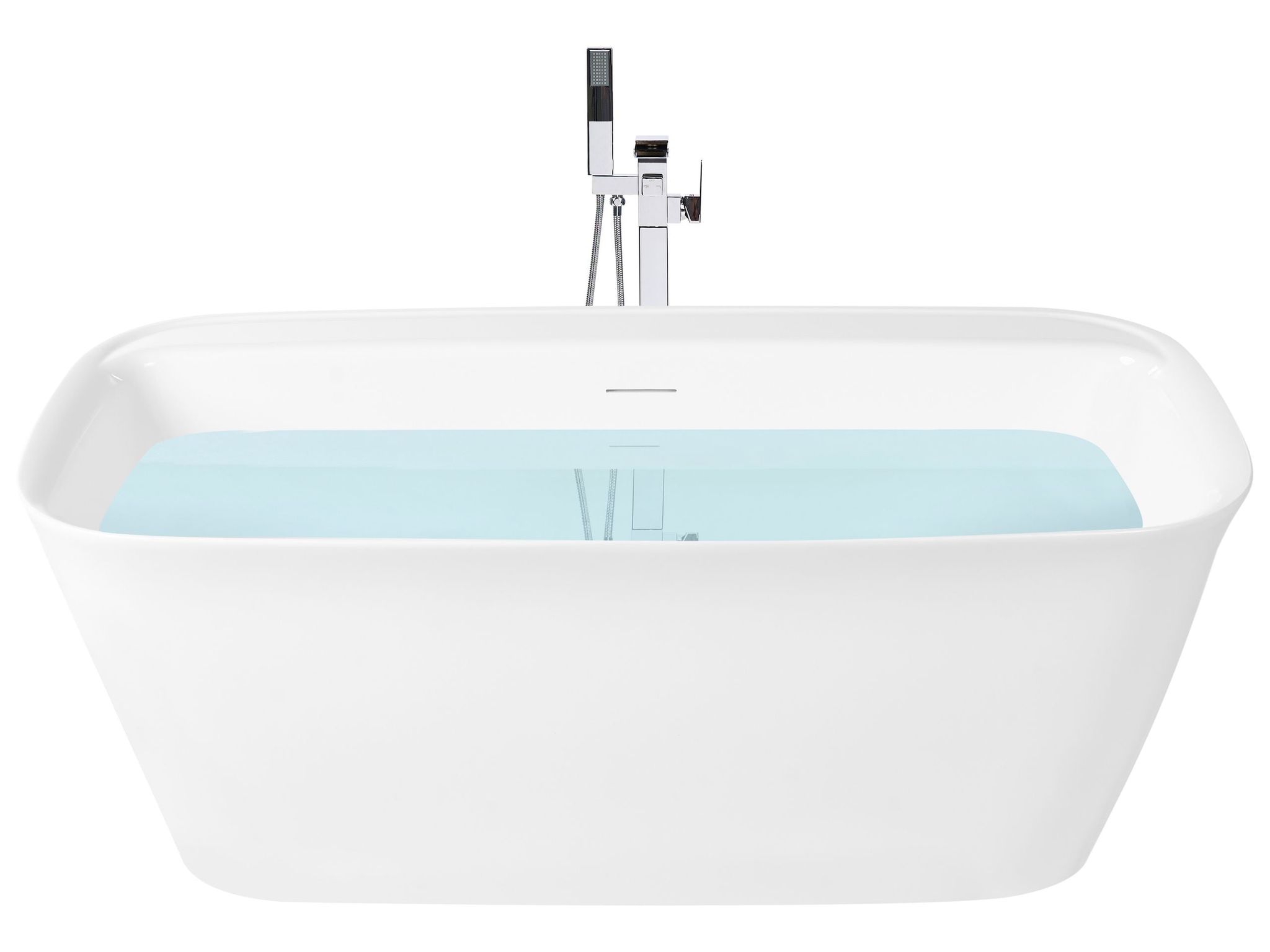 Freistehende Badewanne Tucavaca 160 X 80 Cm Weiß