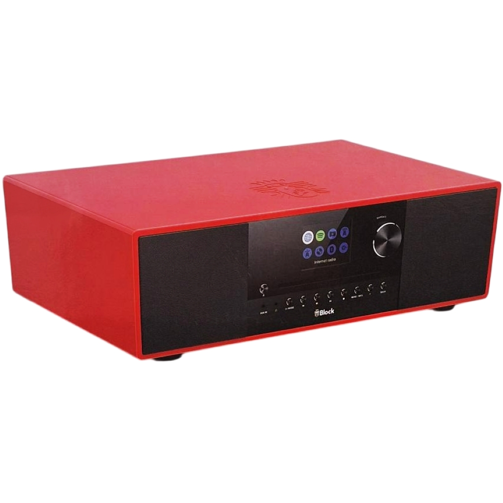 Block Sr-200 Mkii Hifi-system Internetradio Rot
