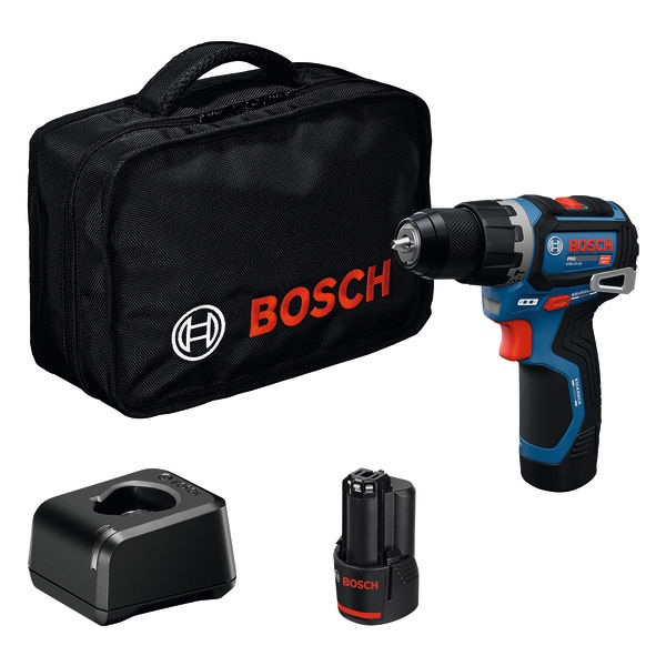 Bosch Akku-schlagbohrschrauber Gsb 12v-32, 2x 2.0 Ah Und Ladegerät In Werkzeugtasche