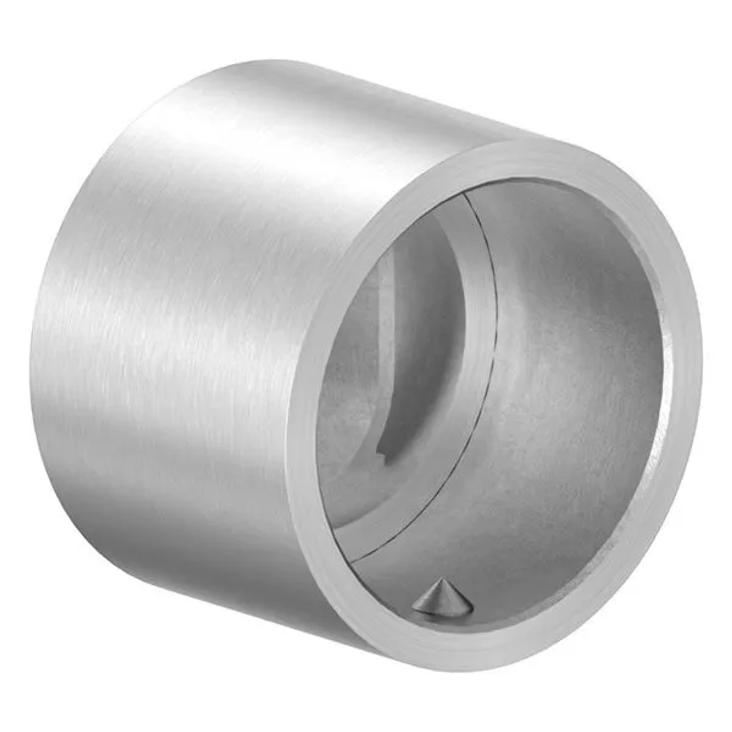 FeNau Wandbefestigung Edelstahl V4A Für Rohr Ø 33,7 mm Verdeckte Montage