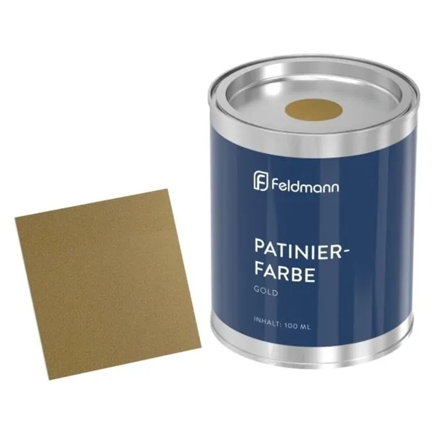 FeNau Patinierfarbe Gold 100 ml