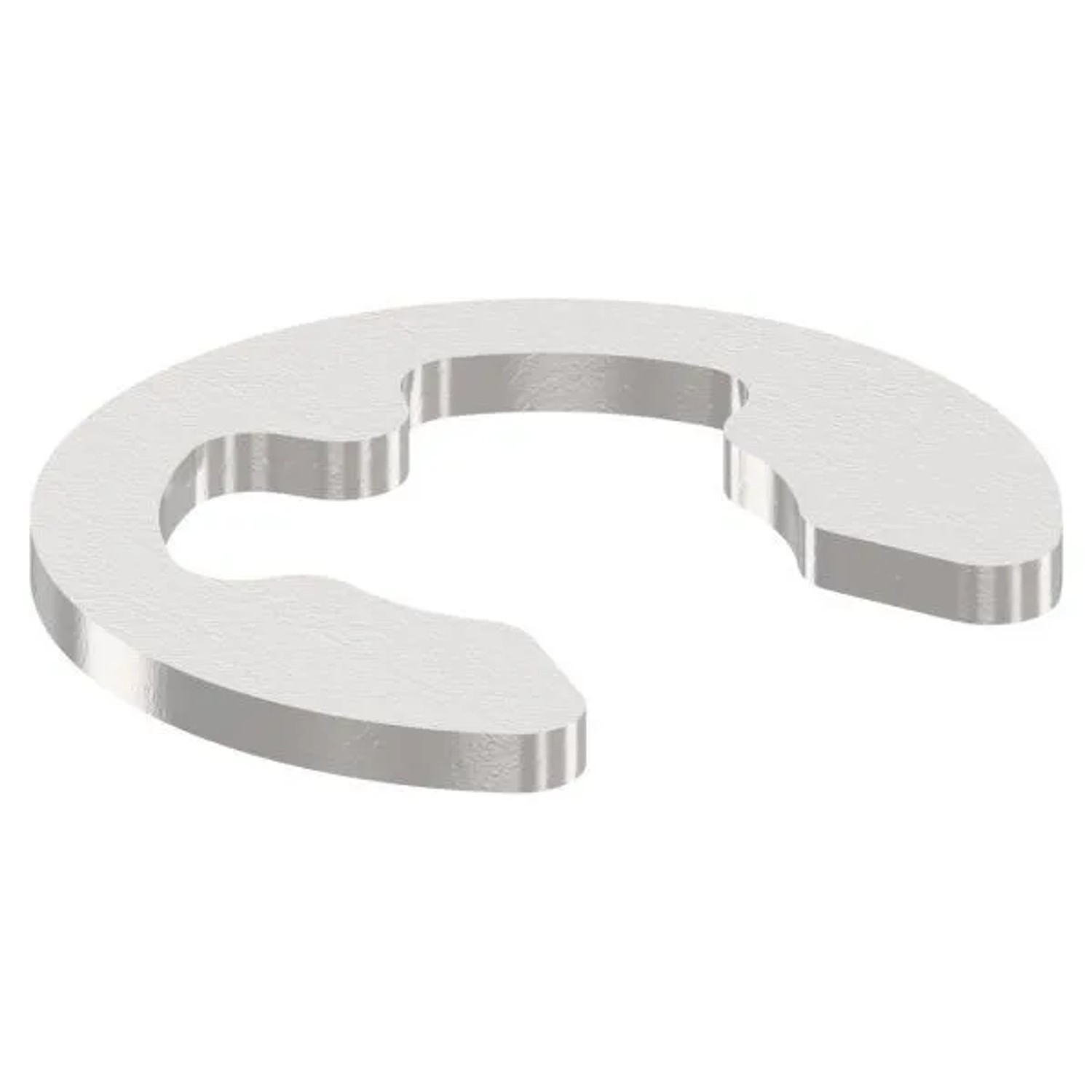 FeNau Sicherungsring Edelstahl V4A Für Welle Ø 8-11 mm Geschliffen Korn 240