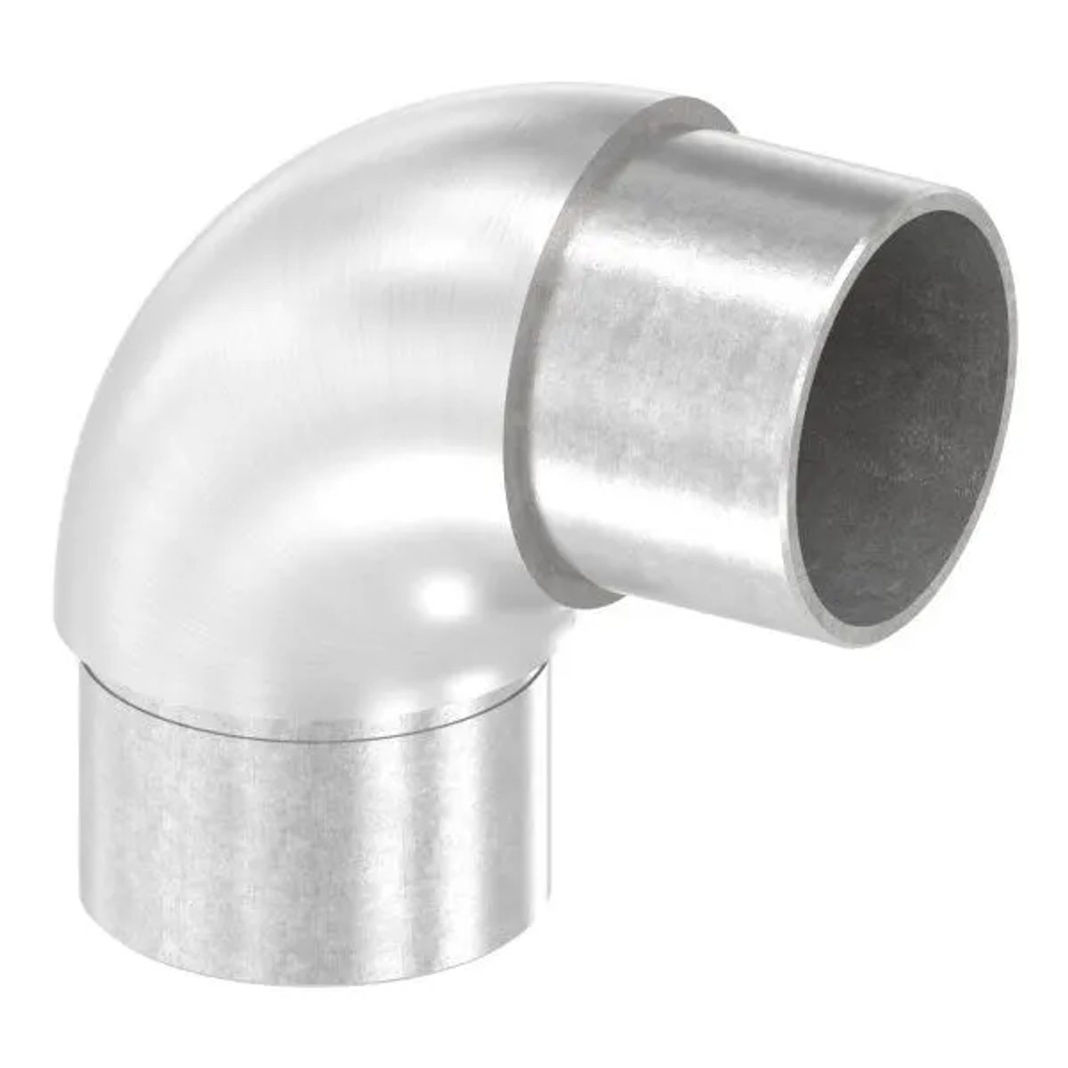FeNau Rohrbogen 90 Grad Eng V2A Für Rohr Ø 42,4 X 2,0 mm Zum Stecken