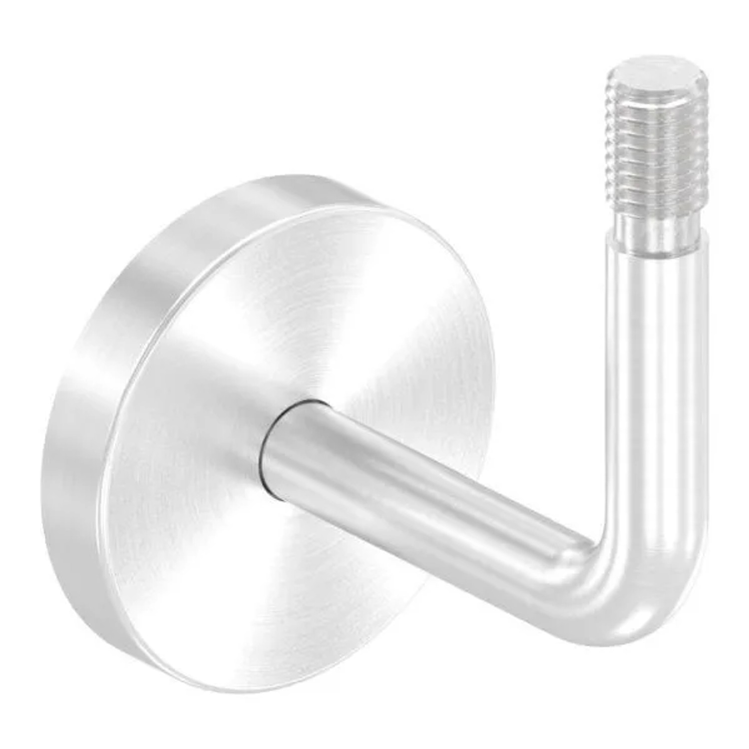 FeNau Handlaufhalter V2A Wandabstand 75 mm Ronde Ø 58x3 mm Außengewinde M12 Inkl. Abdeckrosette
