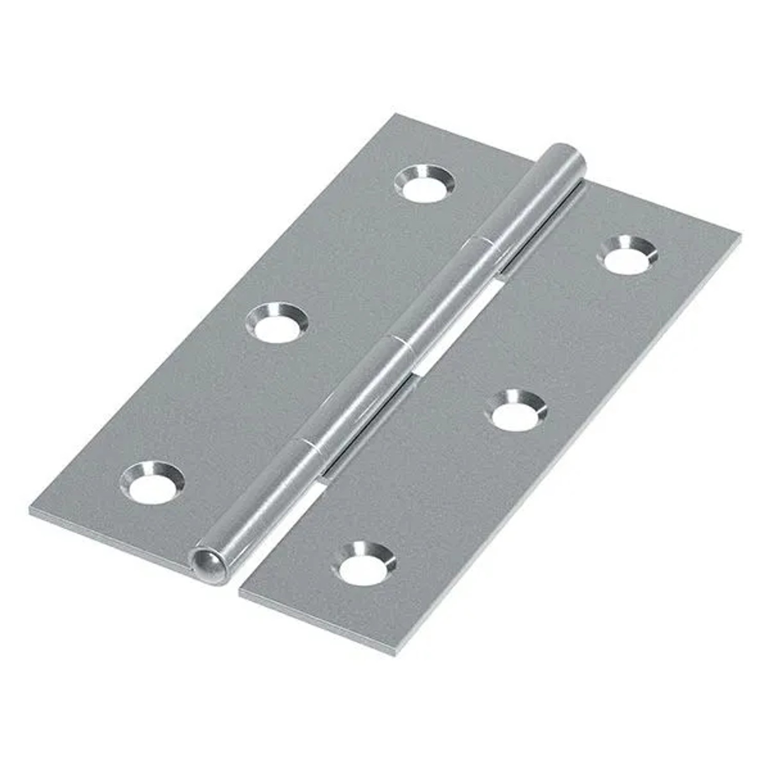 FeNau Scharnier Stahl 80 X 45 mm Mit Festem Zapfen Verzinkt