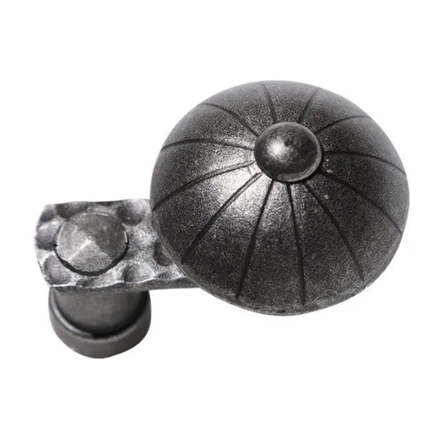 FeNau Türknopf Stahl Für Vierkant 8x8 mm Schwarz Passiviert Drehbar