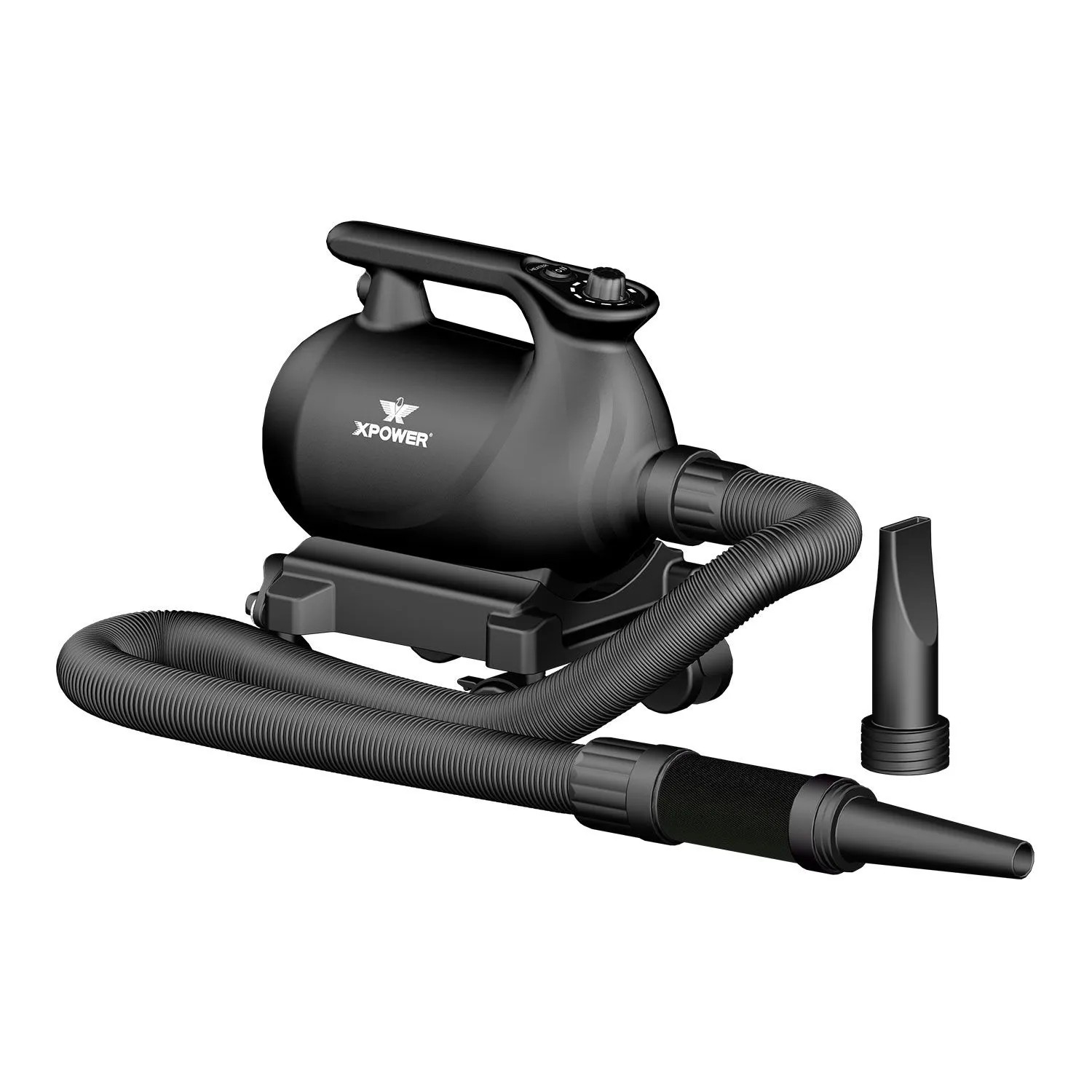 Xpower A-12 12 Zoll Tragbarer Autotrockner mit Wärmestufen und Mobiler Dockingstation