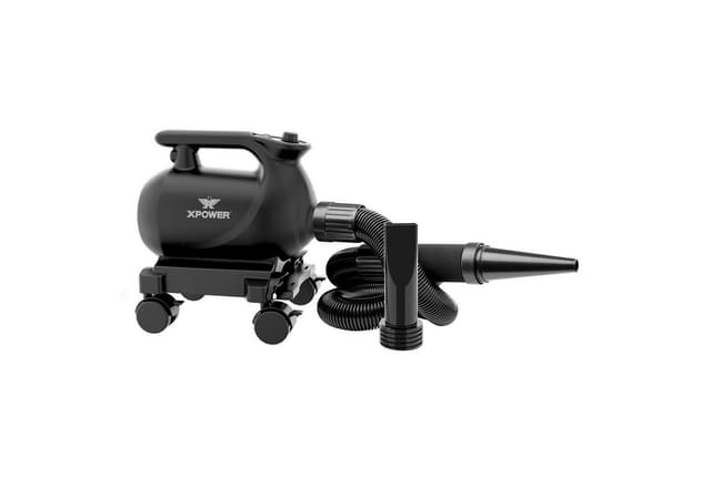 Xpower A-12 12 Zoll Tragbarer Autotrockner mit Wärmestufen und Mobiler Dockingstation