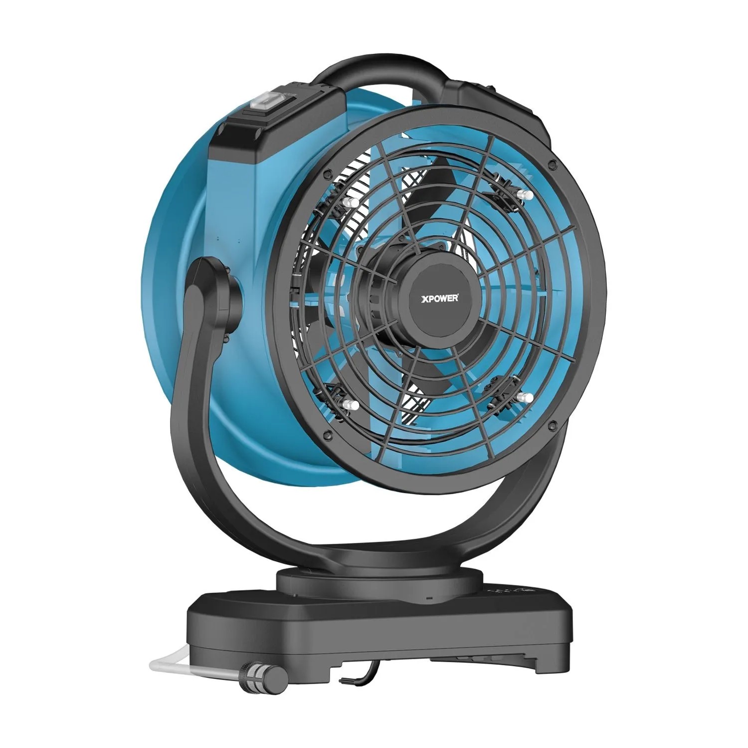 Xpower FM-88W Outdoor-Nebelventilator mit 3 Geschwindigkeiten und Eingebauter Pumpe