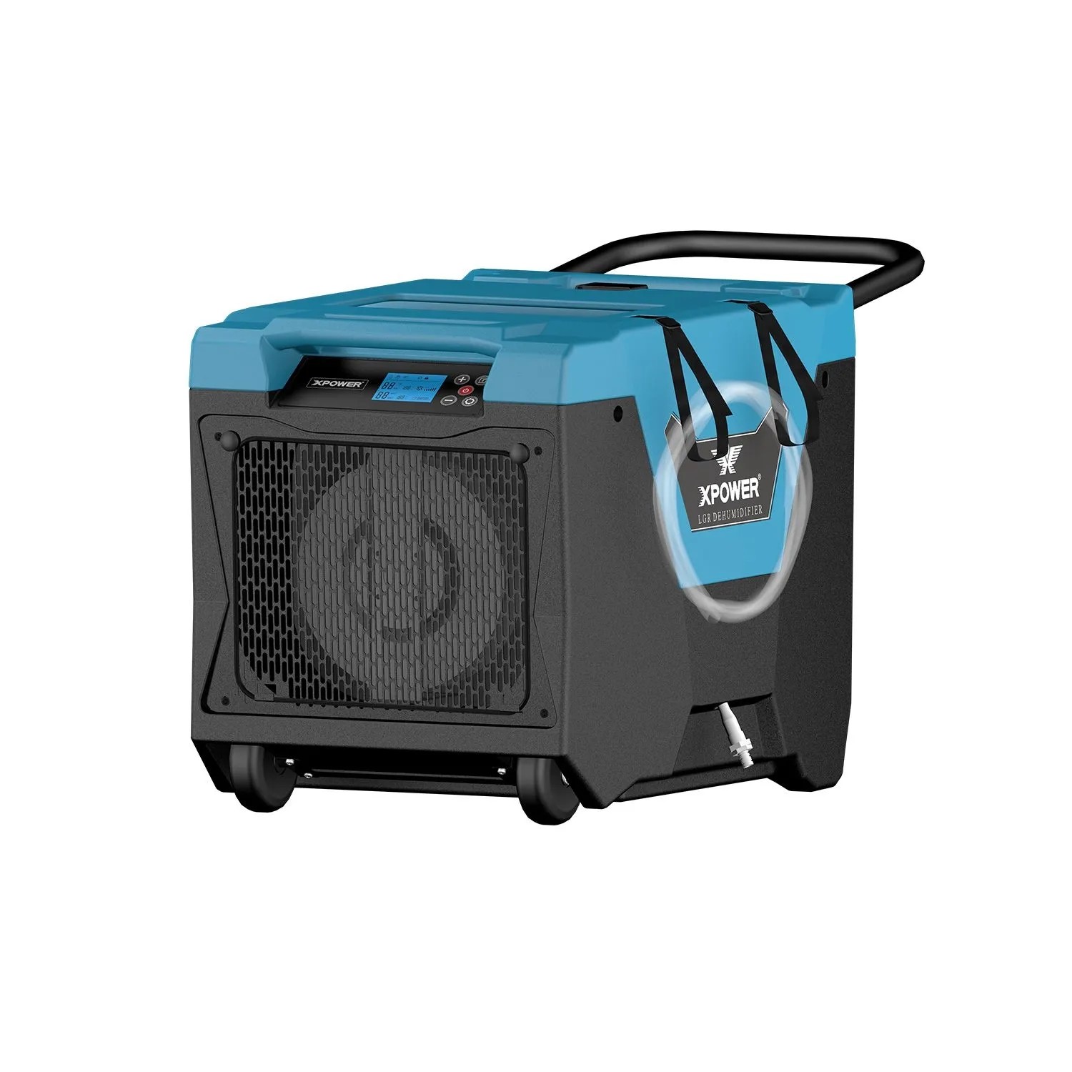 Xpower XD-125L Leistungsstarker 55L AHAM Commercial LGR Luftentfeuchter mit Automatischer Pumpe