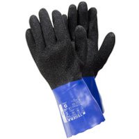 Chemikalienhandschuhe TEGERA 12930, Kat. III, blau/schwarz, Gr. 10 Bild 2