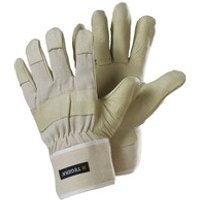 Arbeitshandschuhe TEGERA 89, Kat. II, weiß/beige, Gr. 10 Bild 2