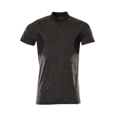 Polo-Shirt ACCELERATE Dunkelanthrazit/Schwarz 18083-801-1809, Größe XL ONE