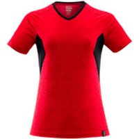 T-Shirt ACCELERATE Verkehrsrot meliert/Schwarz 18092-801-20209, Größe 4XL ONE Bild 2