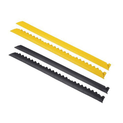 Kantenleiste, männliche Verbindung, schwarz, für Anti-Ermüdungsmatte SH, 91 cm lang