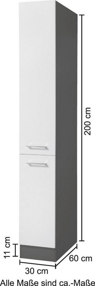 KOCHSTATION Apothekerschrank KS-Paris Breite 30 cm Bild 2