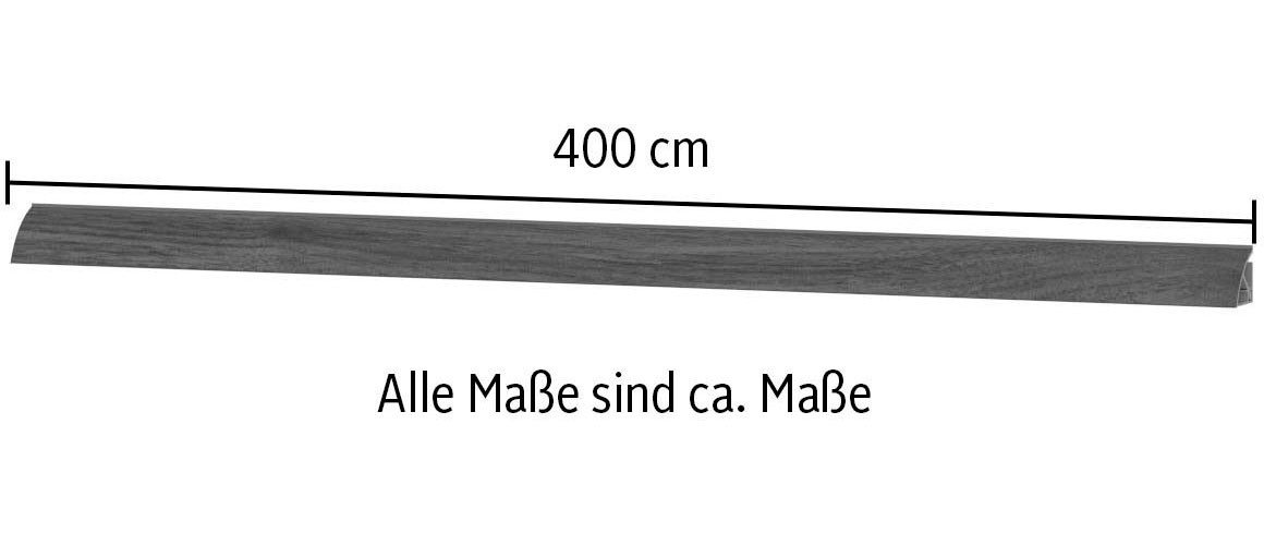 KOCHSTATION Abschlussleiste Wandabschlussleisten, MDF-Trägerplatte, 2-St., in verschiedenen Breiten, Stärke 3,1 cm Bild 2