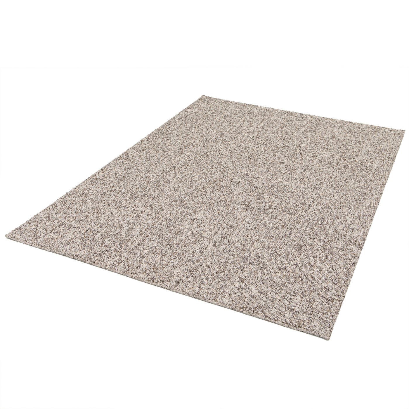 Primaflor-Ideen in Textil Teppich Teppich LINO, Made in Belgium, rechteckig, Höhe: 10 mm, Wolloptik, grobe Schlinge, meliert, strapazierfähig Bild 2
