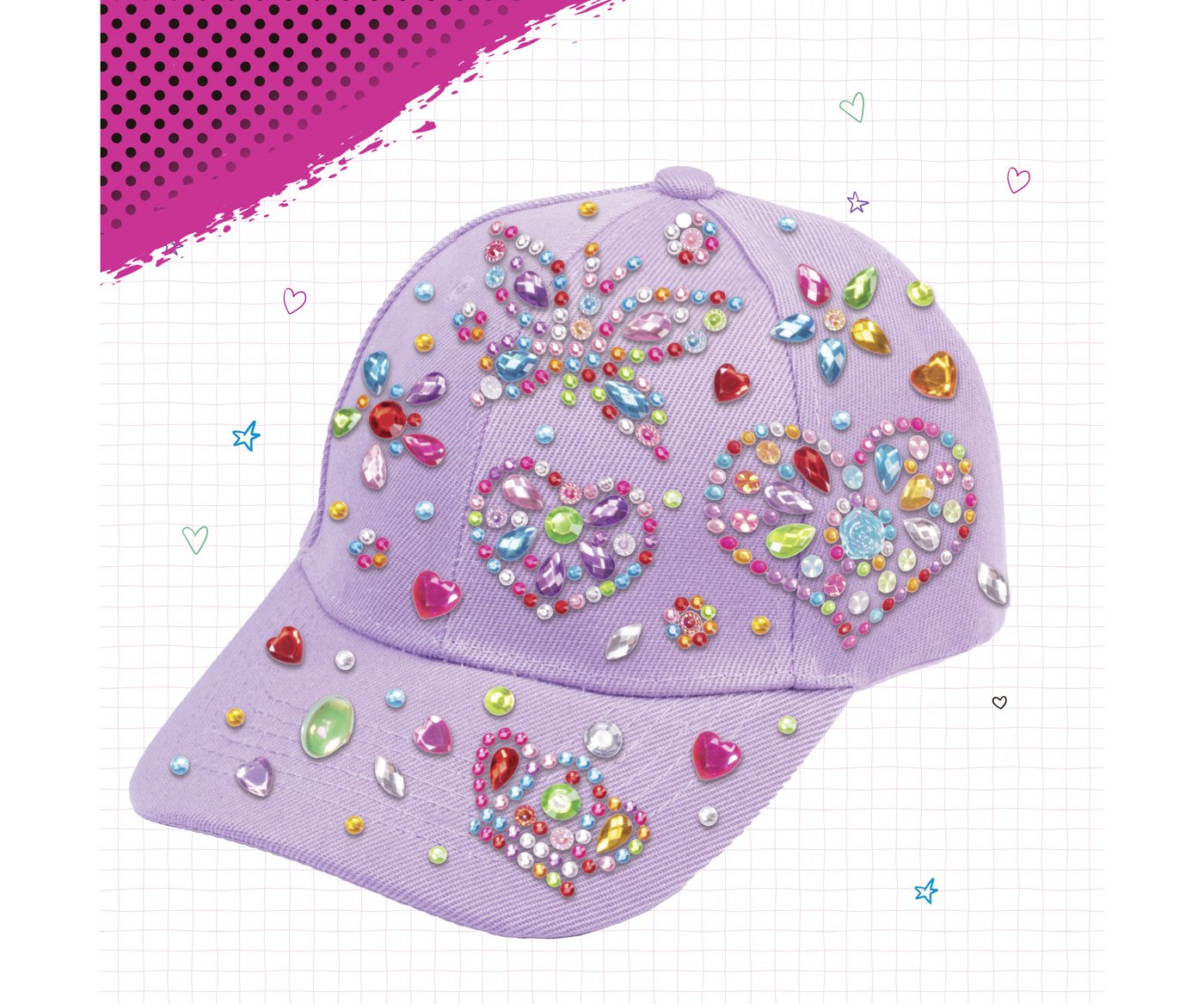 SIMBA Kreativset Fashion Flash Baseball Cap Deko Bild 2