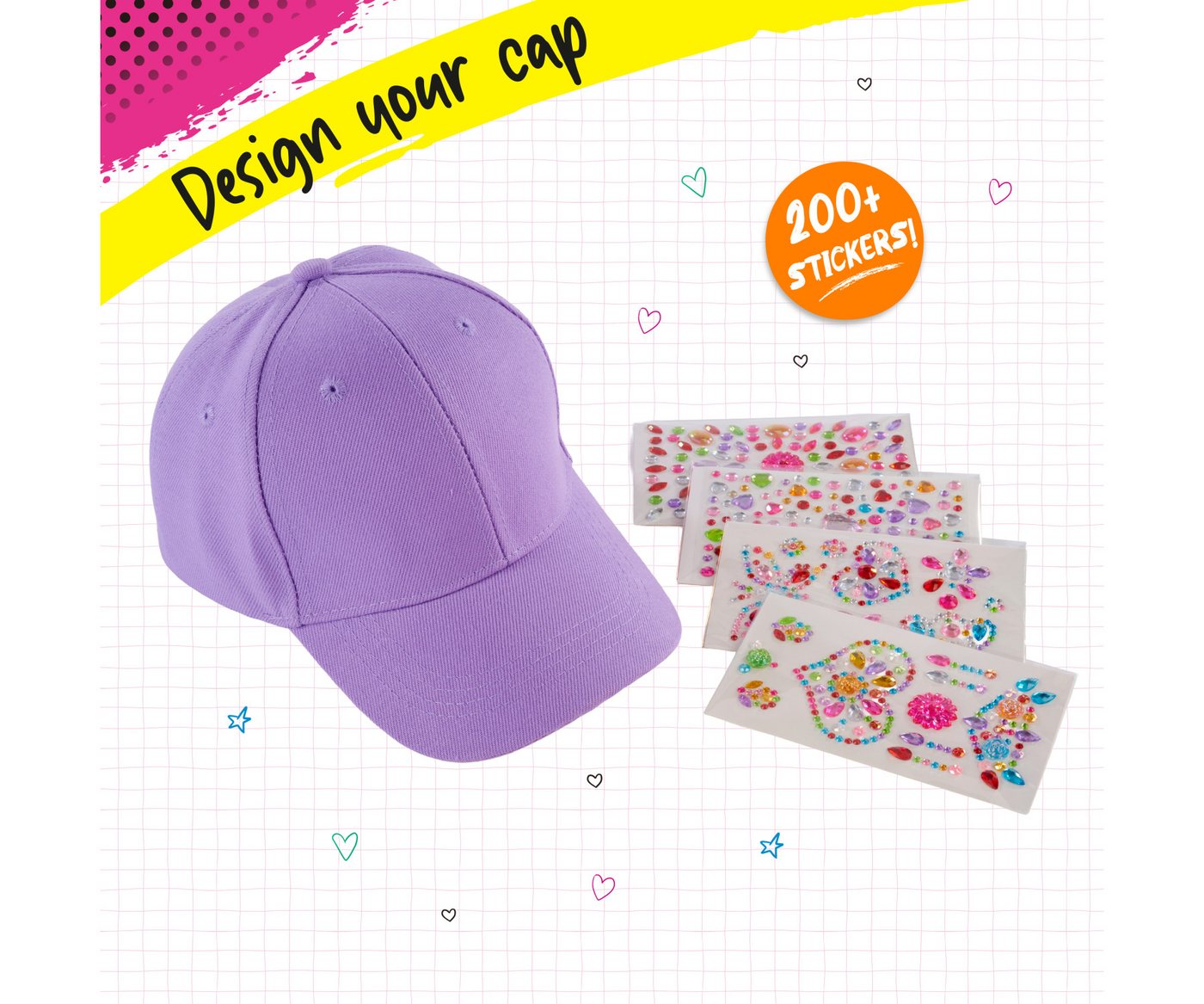SIMBA Kreativset Fashion Flash Baseball Cap Deko Bild 4