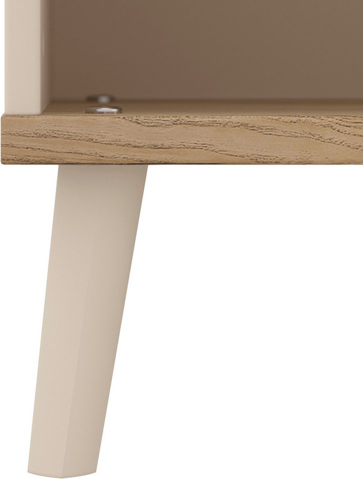 YUNY by PAIDI Standregal HAZEL in Beige mit 4 Fächern, offenes Regal, praktischer Stauraum für jeden Raum – übersichtlich & funktional Bild 3