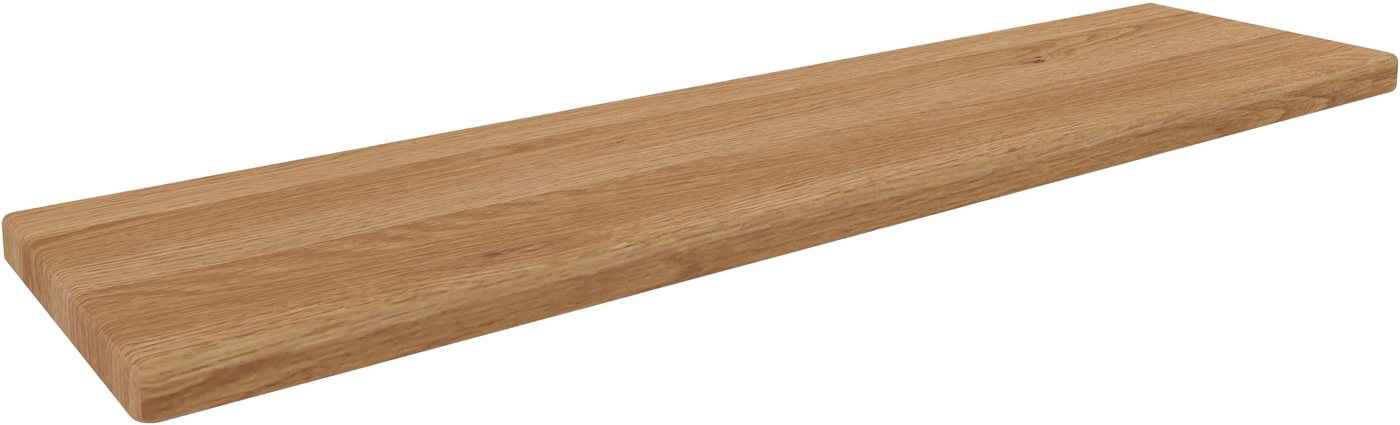 WIEMANN Wandregal Lausanne, Regalbrett, Massivholz Erle, Maximale Belastung 10 Kg