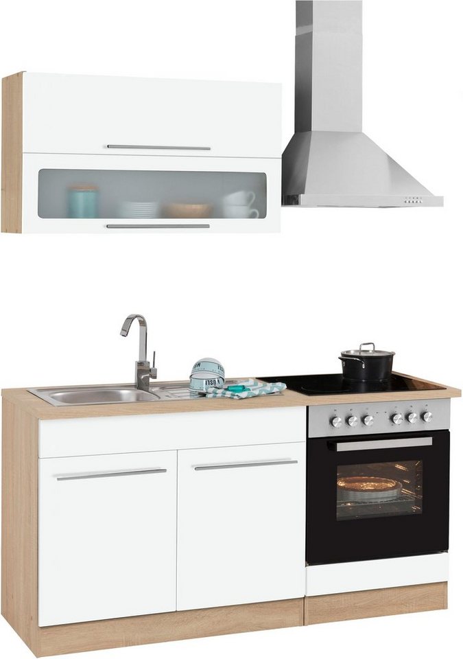 KOCHSTATION Pantryküche KS-Eton, ohne E-Geräte, Breite 160 cm Bild 4