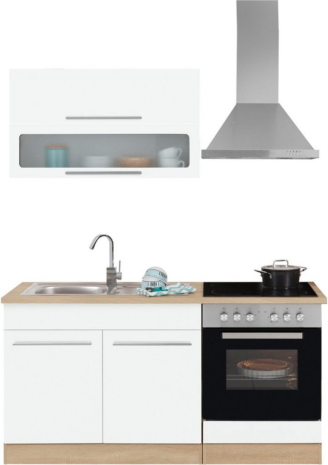 KOCHSTATION Pantryküche KS-Eton, ohne E-Geräte, Breite 160 cm Bild 5