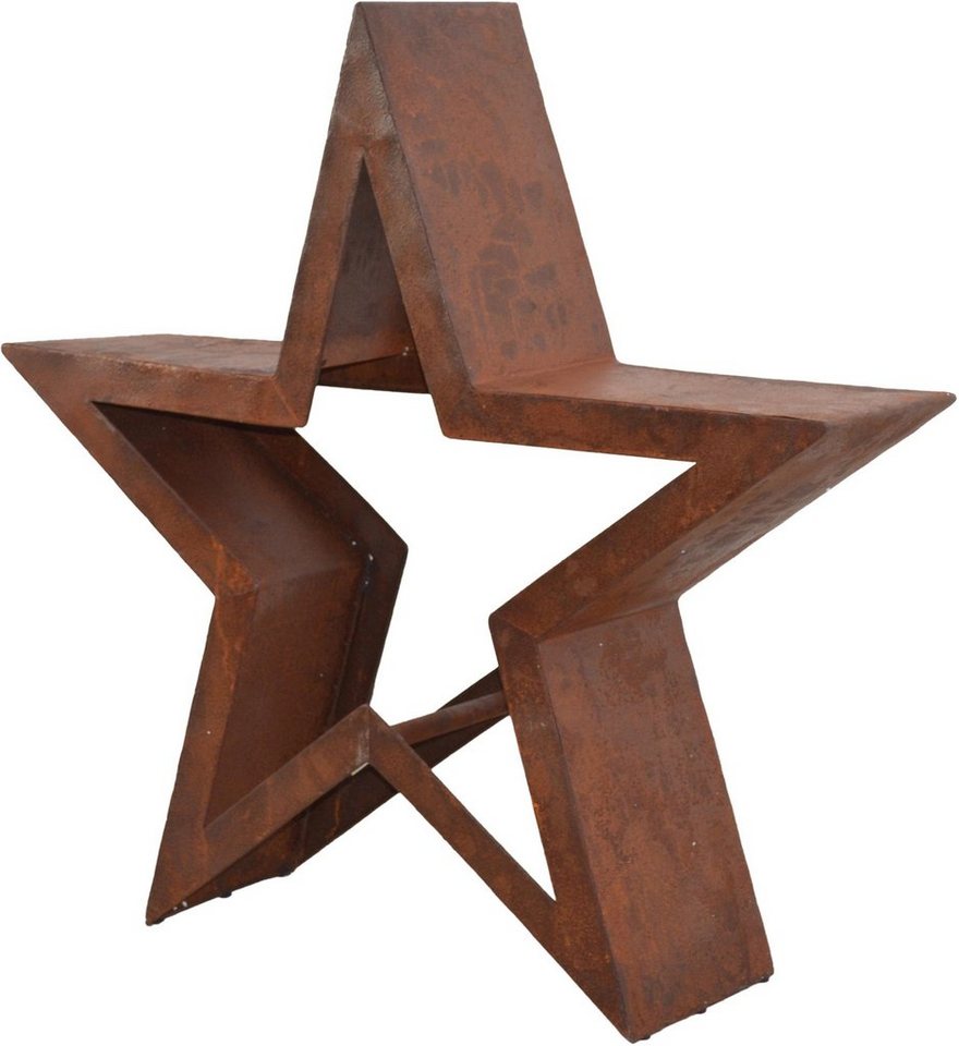 HOFMANN LIVING AND MORE Kaminholzregal Stern, Weihnachtsdeko aussen, BxTxH:86x26x86 cm Bild 3