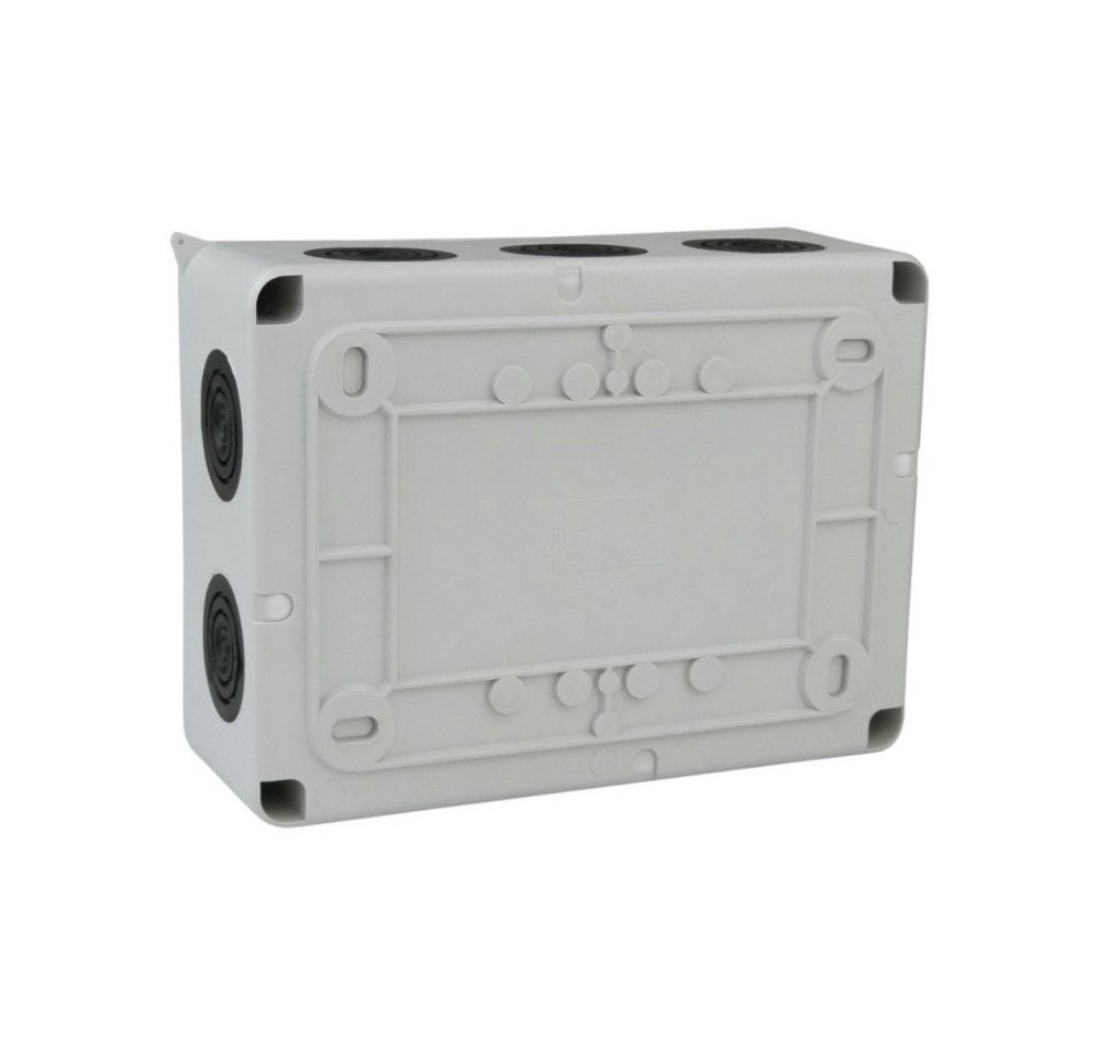 Kabelbox Elektrische Kunstoffgehäuse 150x110x70 mm 10 Dichtmembranen Wasserdichte IP66 Transparenter Deckel Anschlussdose Gehäuse Abzweigkasten