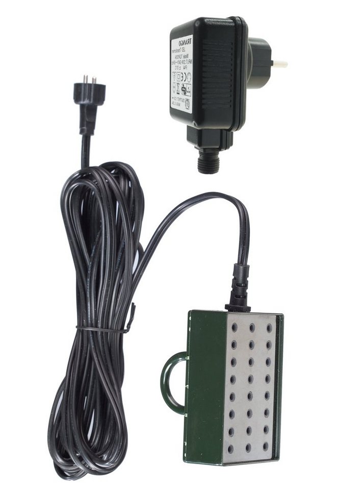 TRANGO LED-Lichterkette, 24-flammig, 340047KW 24x kaltweiß LED Weihnachtskerzen IP44 Außen Stecksystem Bild 3