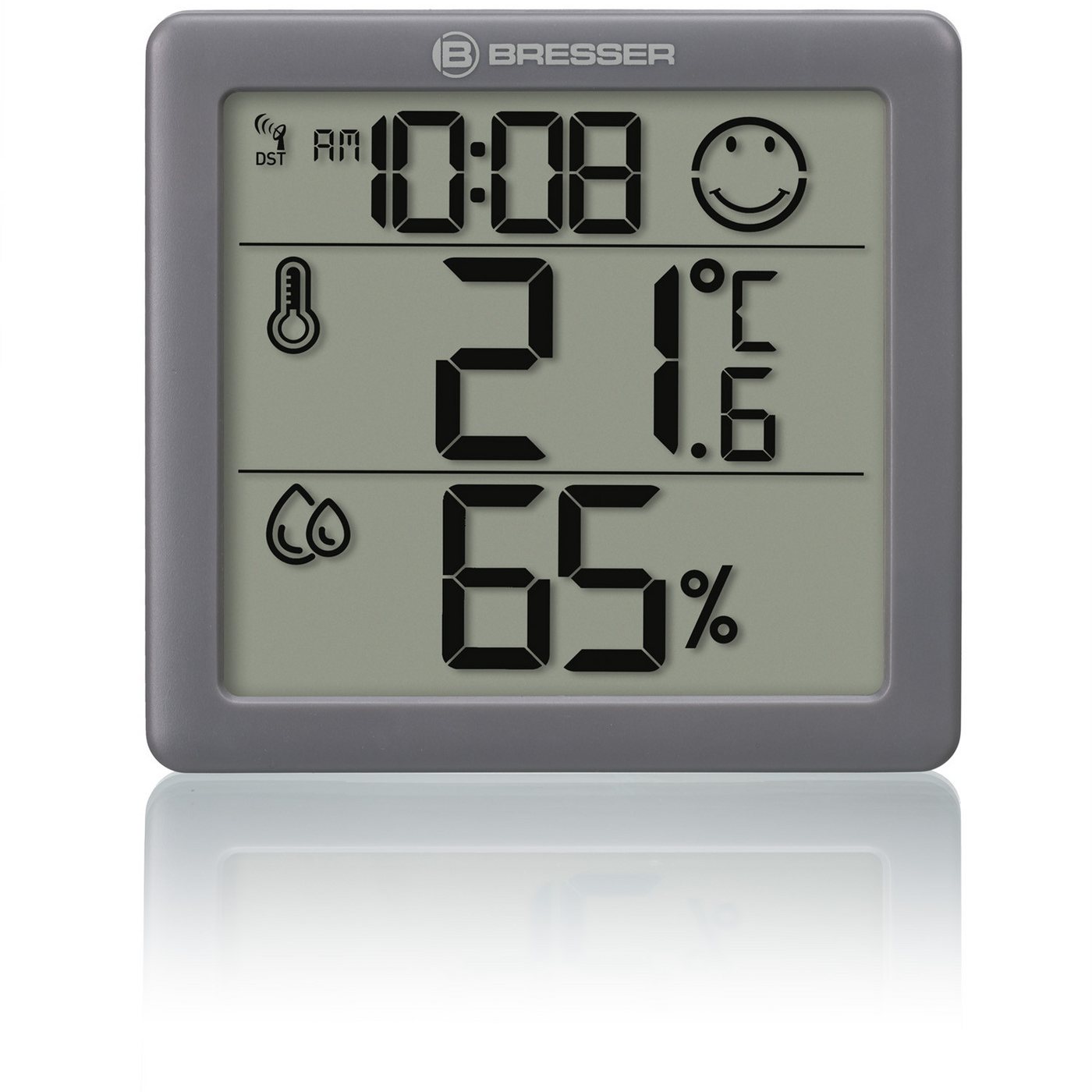 BRESSER Hygrometer BRESSER Climate Smile Thermo-Hygrometer 2er-Set