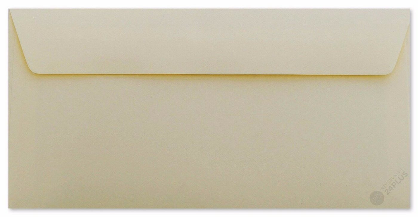 Briefumschläge24Plus Briefumschlag Din Lang Zart Creme Bild 2