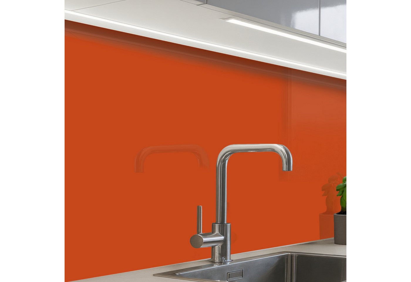 KitchenYeah Küchenrückwand Muster selbstklebend (keine Folie) Sienna - Erde - Farben - Massiv, (1-tlg), Spritzschutz, Küche, Rückwand, Küchenwand, Küchenfront, 30x20 cm Bild 4