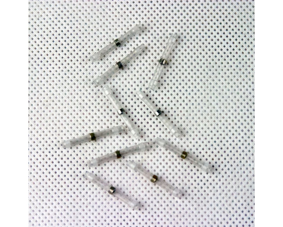 world-trading-net Lötkabelschuh 100 Lötverbinder, transparent, für 0,3-0,8mm² Bild 3