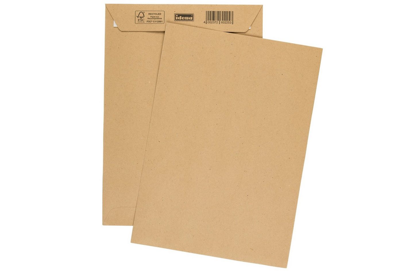 Idena Versandtasche Idena 10225 - Versandtasche DIN C5, 90 g/m², haftklebend, ohne Fenster