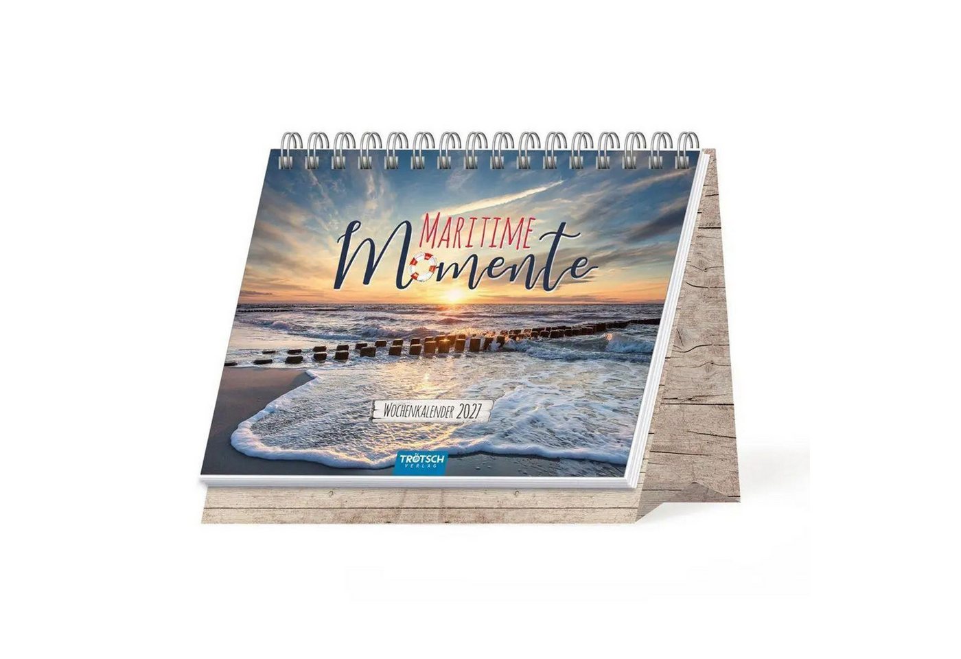Trötsch Verlag Tischkalender TRÖTSCH - Aufstellwochenkalender Maritime Momente 2027 Bild 3