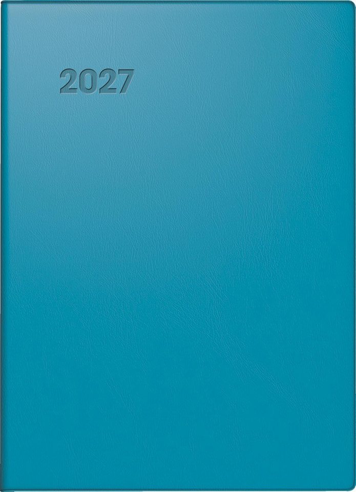 BRUNNEN Taschenkalender BRUNNEN Taschenkalender Mod. 731 2027, A6, Kunststoff, petrol Bild 2