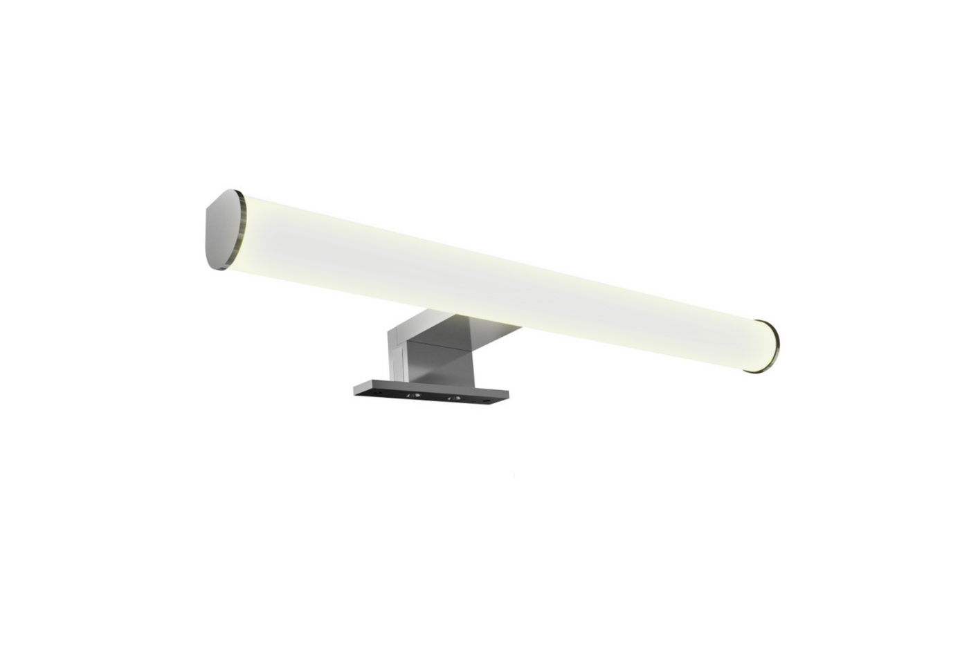 kalb LED Spiegelleuchte LED 300mm Aufbauleuchte 230V Badezimmer Leuchte verchromt, 300mm warmweiß, warmweiß Bild 4