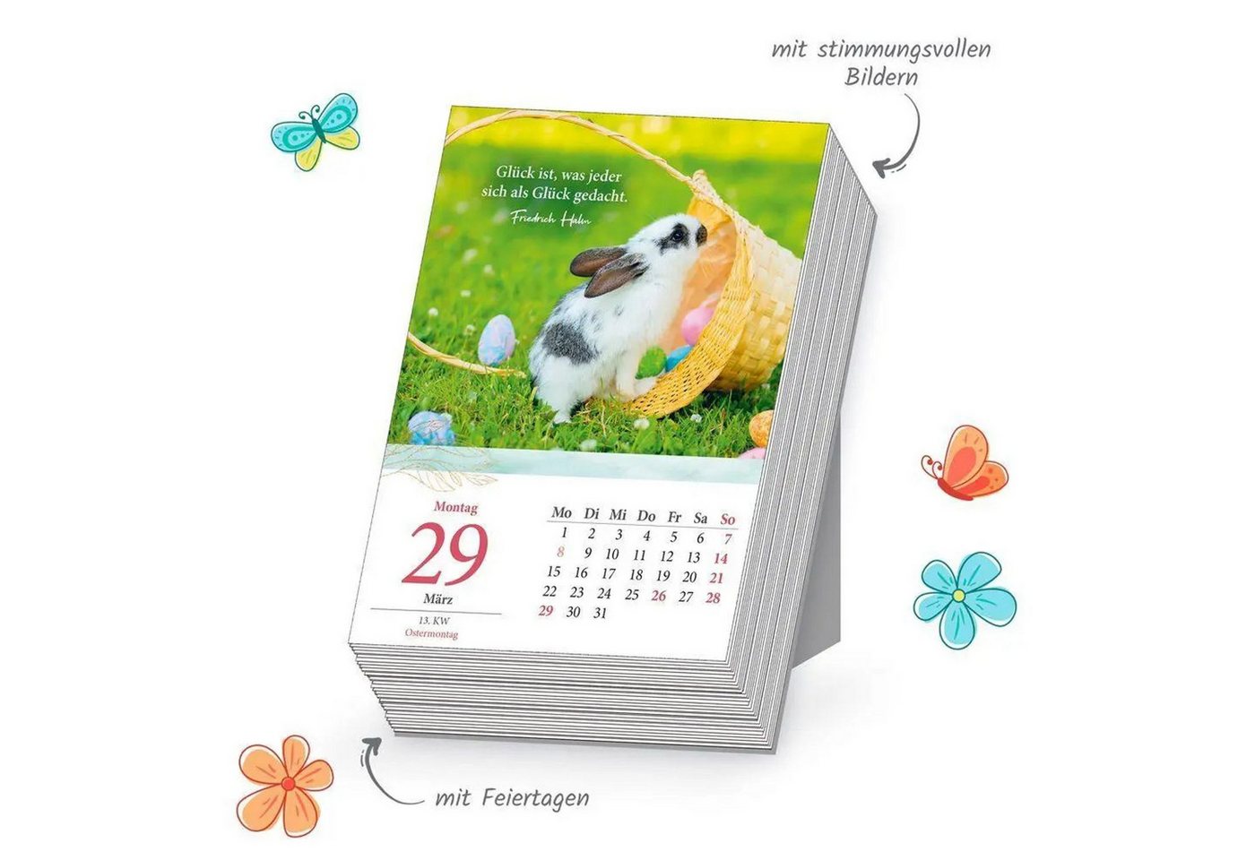 Trötsch Verlag Abreißkalender TRÖTSCH - Abreißkalender Gedanken und Sprüche 2027 Bild 3