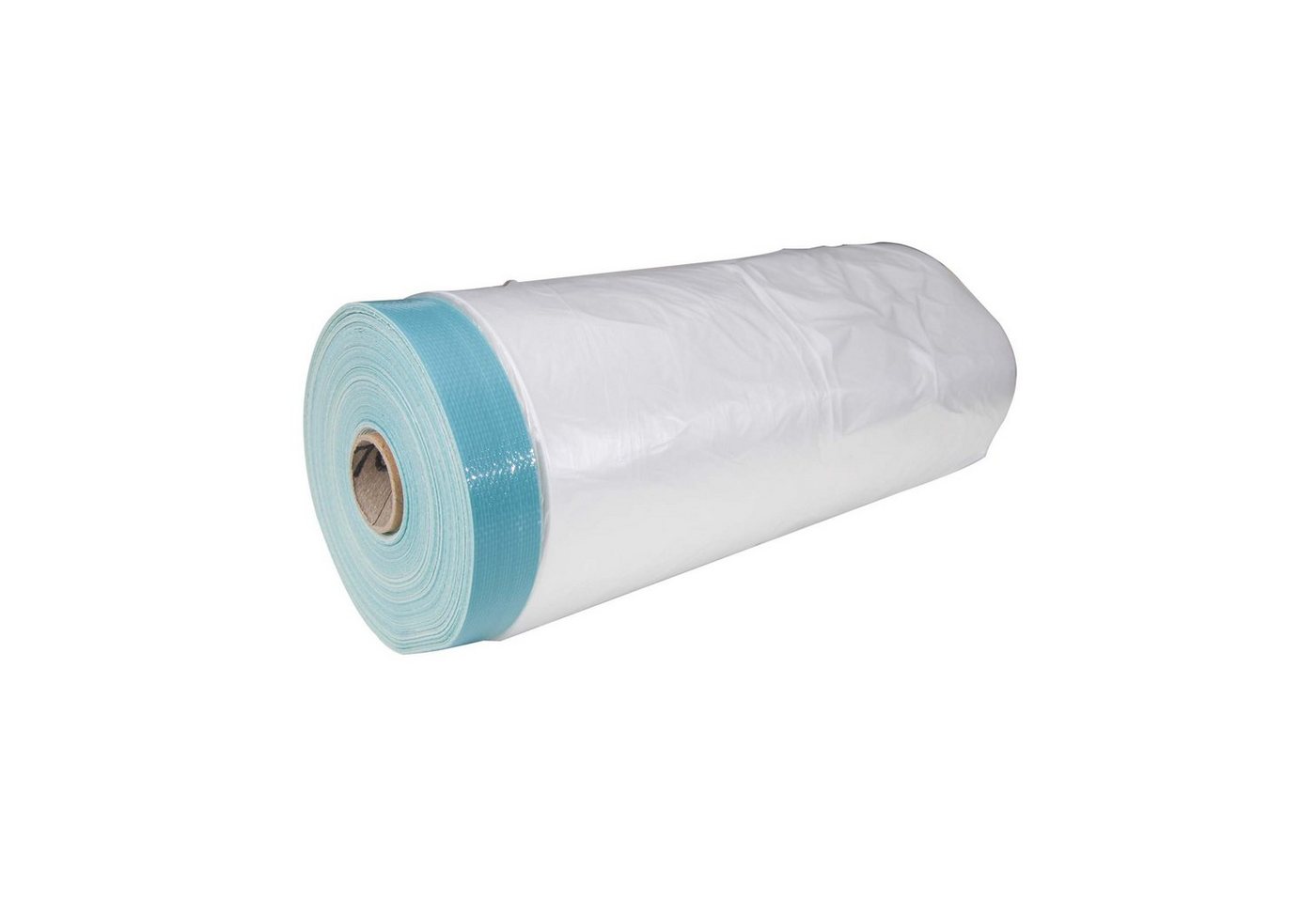 Scorprotect® Klebeband Gewebe-Kombi-Mask hellblau mit HDPE Folie 7 my Rolle 1400mm x 20m Bild 4