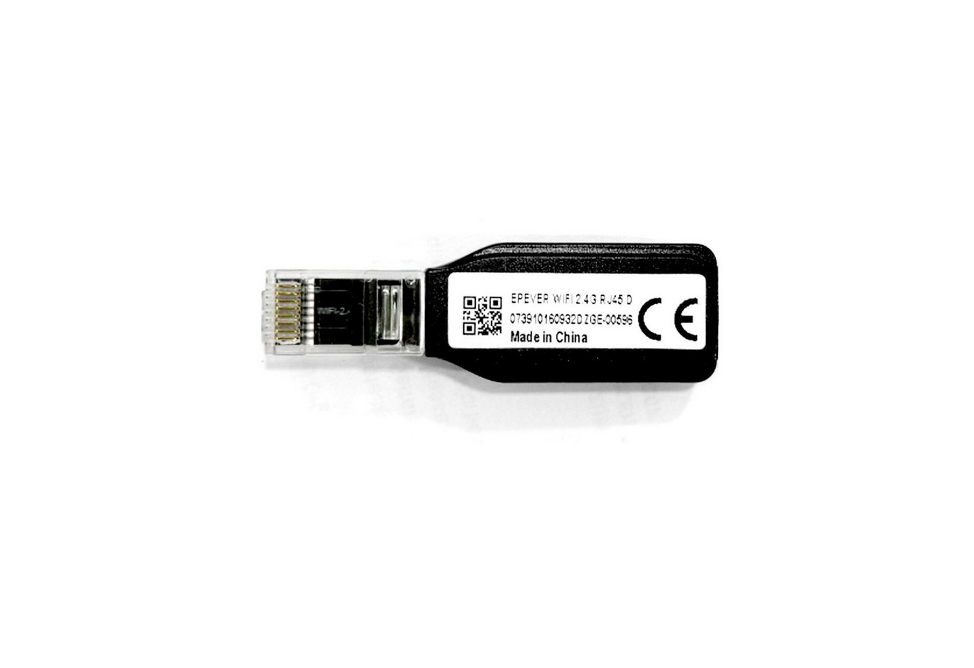 enjoy solar Solarladeregler Zubehör EPEVER® zur Kommunikation mit PC/Smartphone für MPPT und PWM, Wifi Adapter 2.4G RJ45 D mit Anshclusskabel