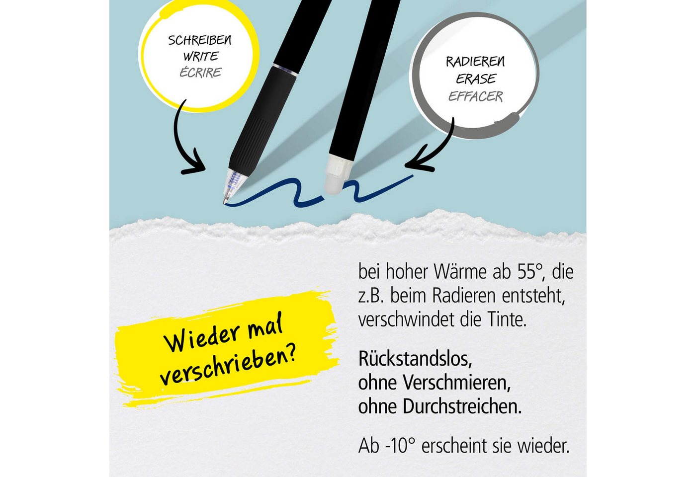 Online Pen Ersatzmine 12x radierbare Ersatzminen kompatibel mit Legami Gelstifte magiXX L