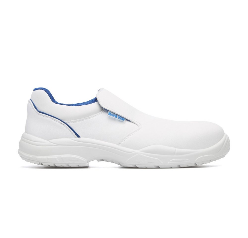 SAFEWAY Sicherheitsschuhe weiß S2 Slipper Schutzkappe Sicherheitsschuh metallfrei Bild 4